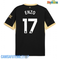 Camisa de time de futebol Manchester City Enzo Fernandez #17 Replicas 2º Equipamento 2026-27 Manga Curta
